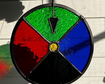 MINI Howl's Moving Castle Dial: Stained Glass Art, Studio Ghibli Decor