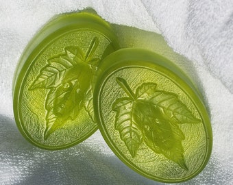 The Green man soap, natural fragrance of a propriety blend of natural essential oils, walking through the herb garden with the green man!