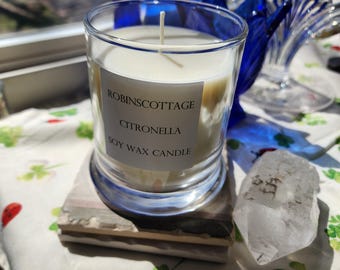 Handmade soy wax candles,beautiful Tranquility aromatherapy fragrance,30 plus hour candle,smokeless, no maintenance,self trimming wick.