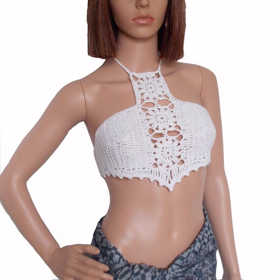 white bralette festival