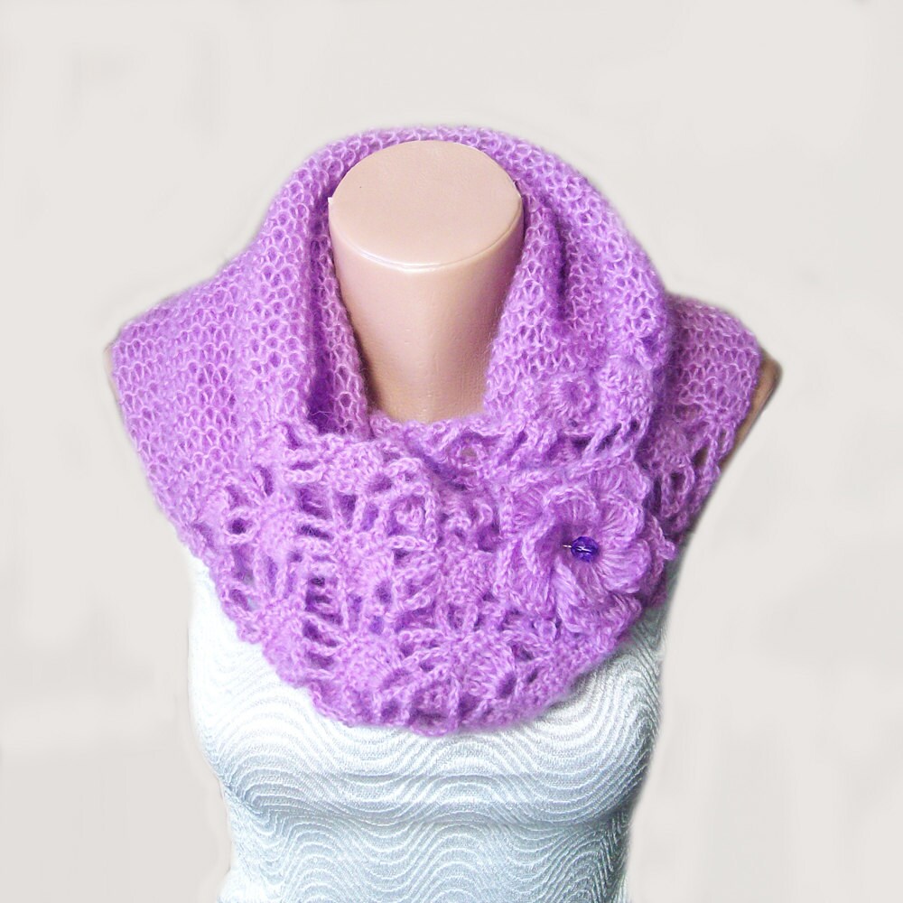 Wedding Bolero Jacket Lace Lilac Shrug Bolero Knitted Etsy