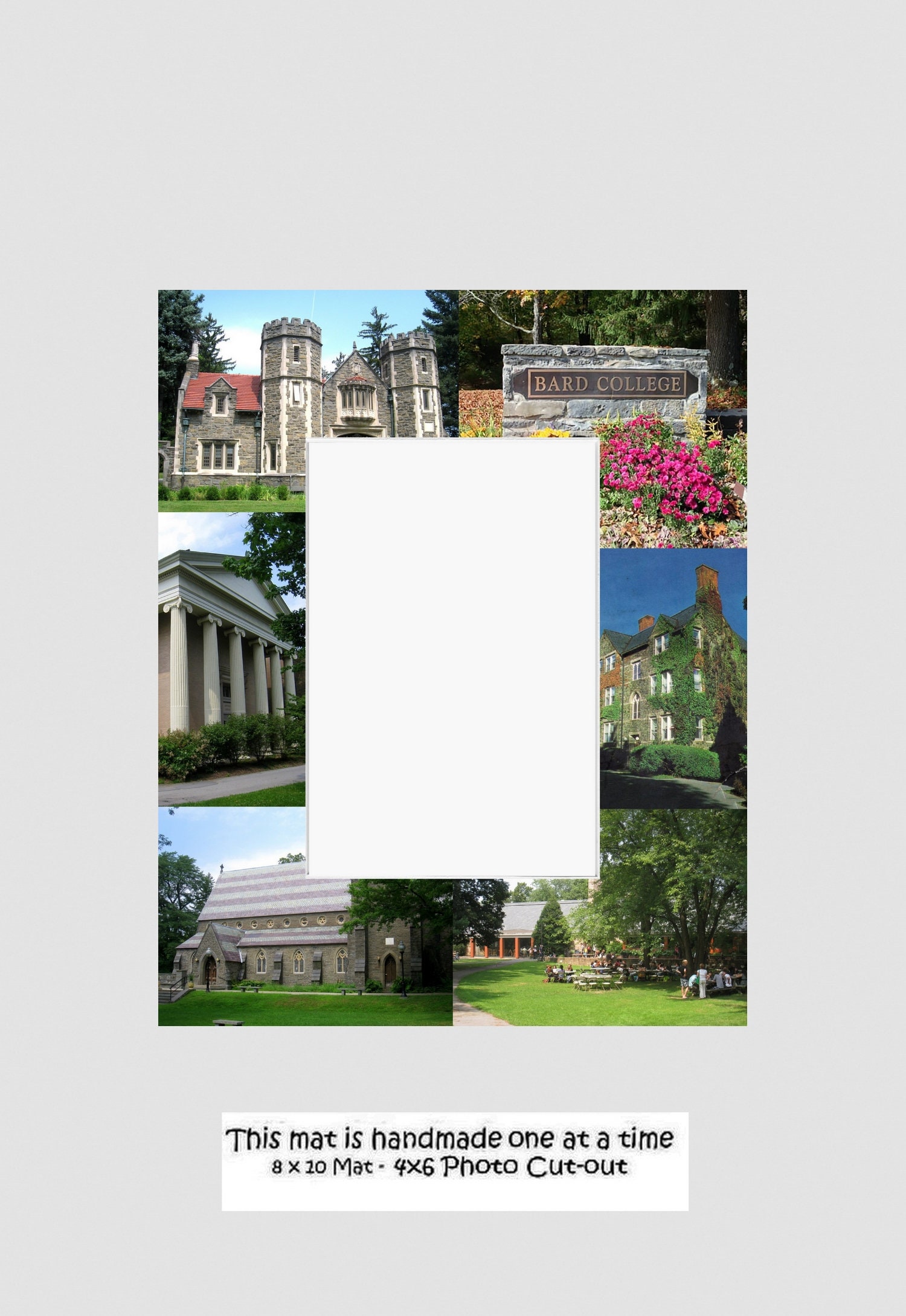 Bard College Picture Frame Photo Mat Unique Gift Graduation Etsy