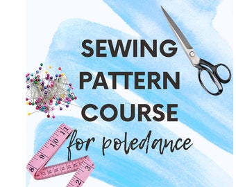 Sewing pattern Course, Learn techniques to fit your body measurements perfectly, DIY
