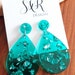 see more listings in the Boucles d’oreilles Résine Dangles section