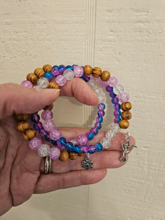 国内で当店のみ ILLUSORY - Mixed Beads Charm Bracelet BR3859.png?v=1707816205