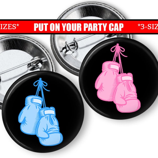Boxing Gender Reveal Decorations Etsy