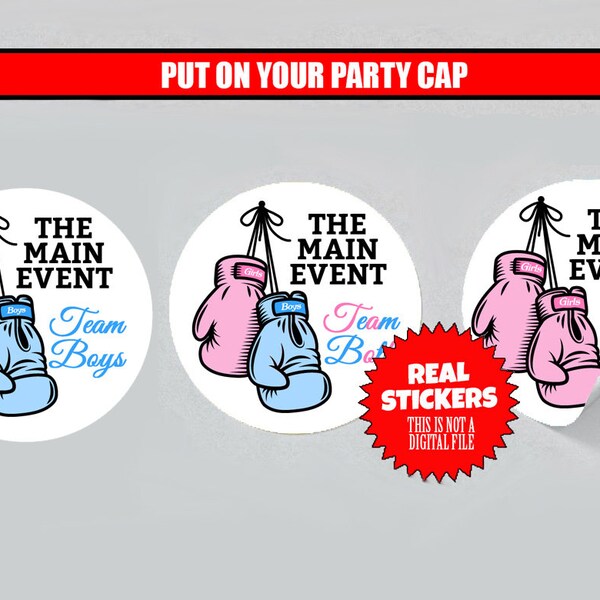 Boxing Gloves Gender Reveal Etsy