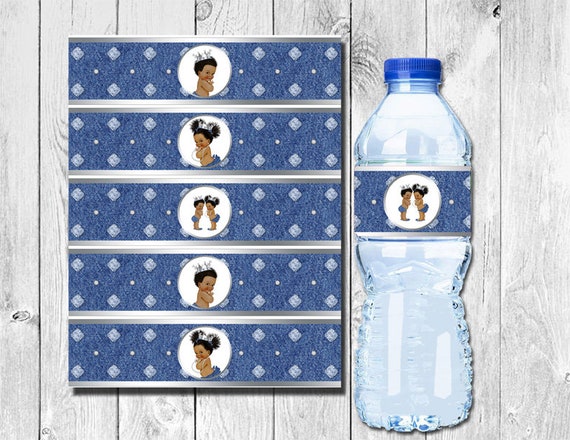 Denim Or Diamonds Gender Reveal Party Favor Decorations Etsy