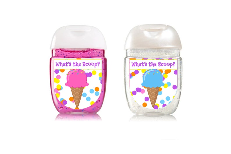 Qué es el Scoop Tema de helado Género Revelación Fiesta Etsy