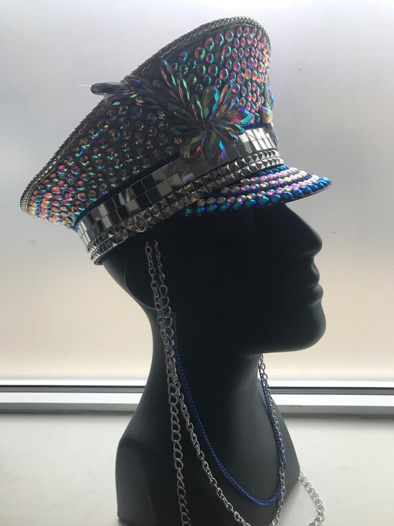 Burning Man Hat Captain Hat Festival 