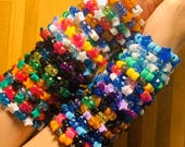 STAR GLITTER Kandi Bracelets for EDC Festival Candy Pony