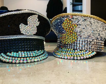 Duck Hat, Captain Hat, Festival Hat, Rubber Duck, Festival Fashion, mens hat, womens hat, burning man , Custom Hat, playa