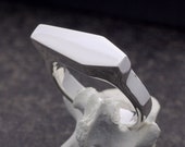 NECROMANCE - Coffin Silver Ring, Gift for Men, Size 12, Gothik, Vampire Ring, Dracula, Memento Mori