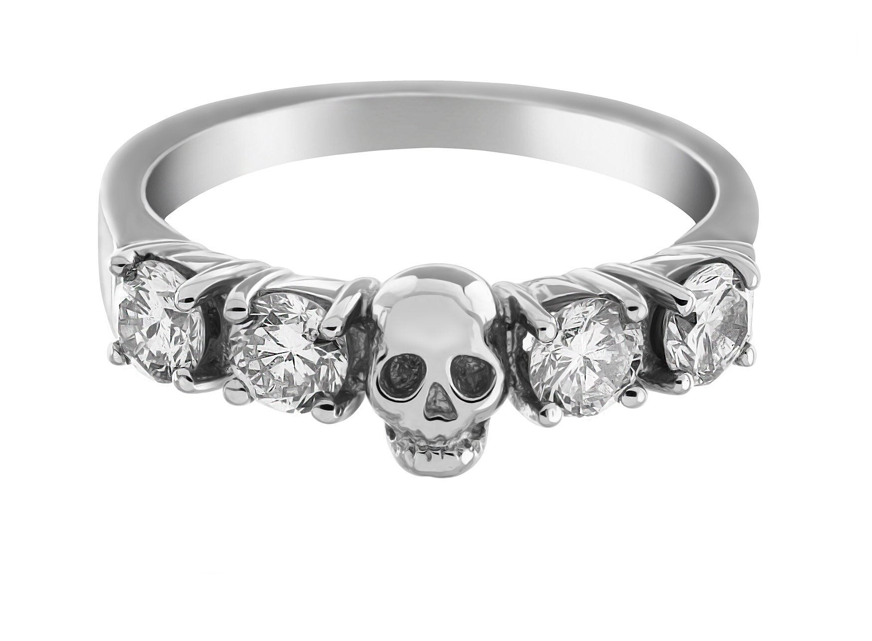 Men Punk Bear Claw Skeleton Frog Ring Party Skull Party Wholesale Unique Jewelry 