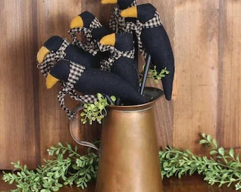 New PRIMITIVE CROW on POKE for Halloween
