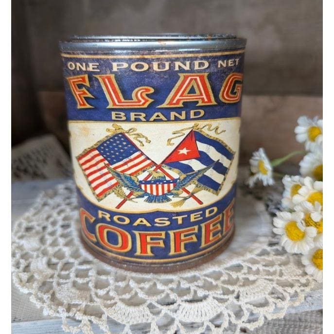 USA コーヒー缶3個☆Vintage／アメリカ／Tin缶／当時物／Coffee USA