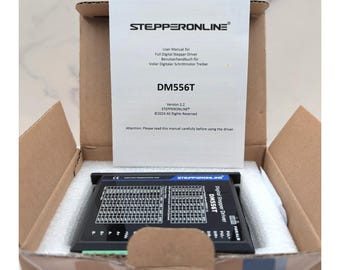 STEPPERONLINE DM556T Digital Stepper Motor Driver 2.2 New Open Box 20–50V 5.6A