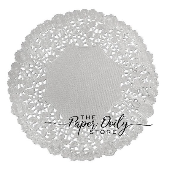 Silver Doily 100 10 Silver Paper Doilies Diy Invitation