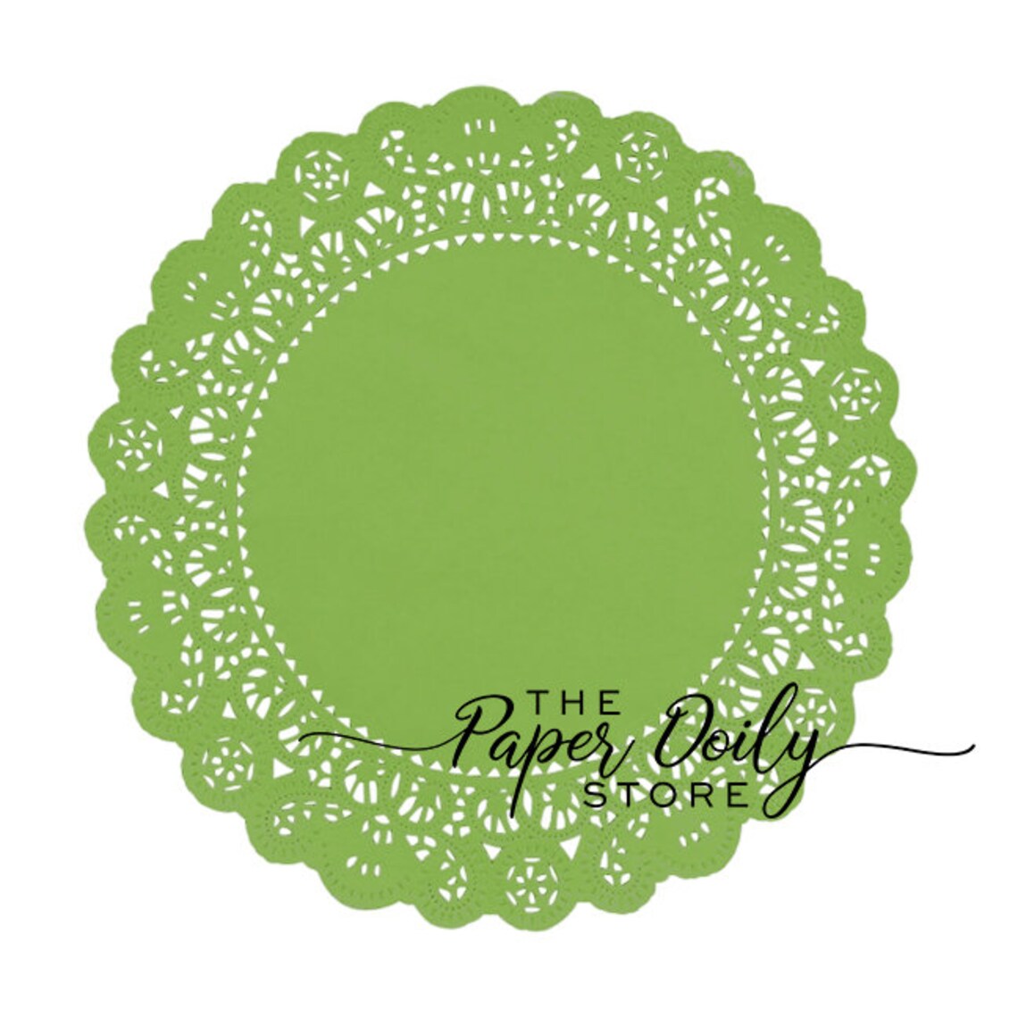 LIME GREEN Doilies Normandy 4 5 6 8 Etsy