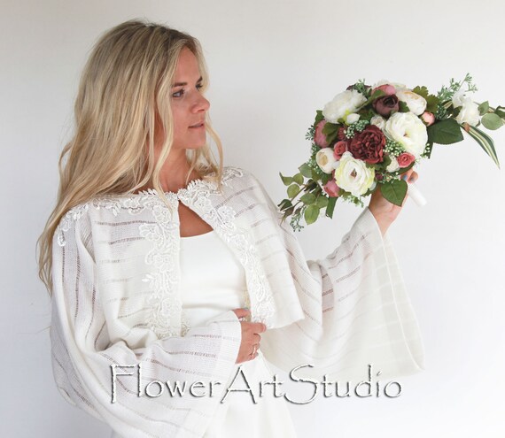 Shrug,bridal stole shrug cardigan mohair silk Sleeves stole bolero 12 arm pink