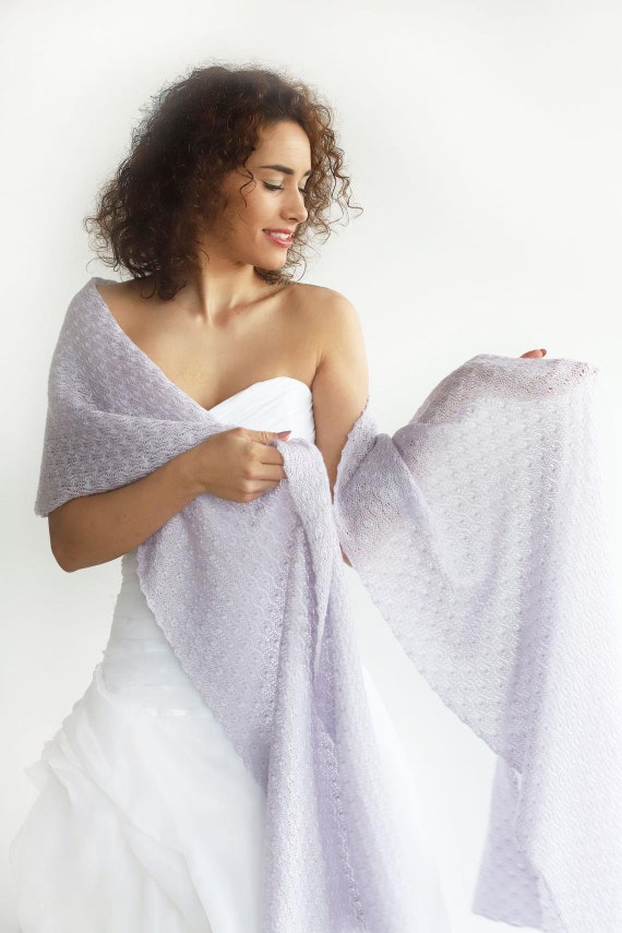 Light grey shawl for wedding deals