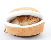 Gemütliche Katze Burger Haus