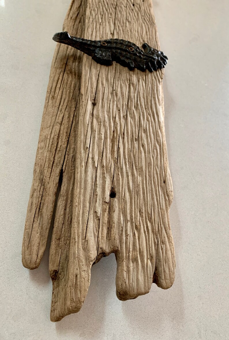 Seahorse Driftwood Coat Rack Rustic Driftwood Clothes Hanger Etsy