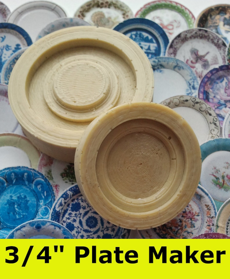 Dollhouse Plate Maker Mold/jig 112 Scale 3/4 Etsy