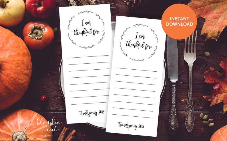 Table Setting Friendsgiving Thankful Cards Thanksgiving Thankful Cards Thanksgiving List I am Thankful For Printable Cards