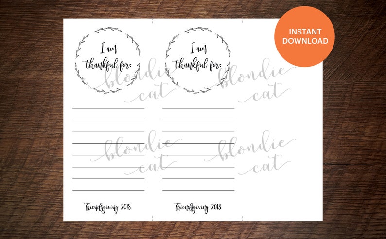 Table Setting Friendsgiving Thankful Cards Thanksgiving Thankful Cards Thanksgiving List I am Thankful For Printable Cards