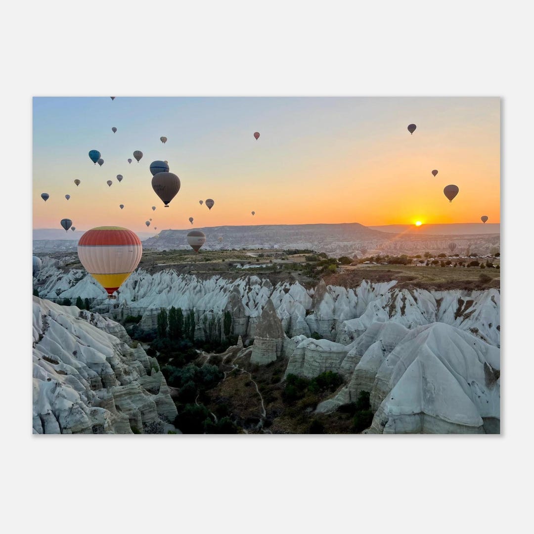 Turkey Ballon Rides Hot Air Balloon Ride, Türkiye - Etsy
