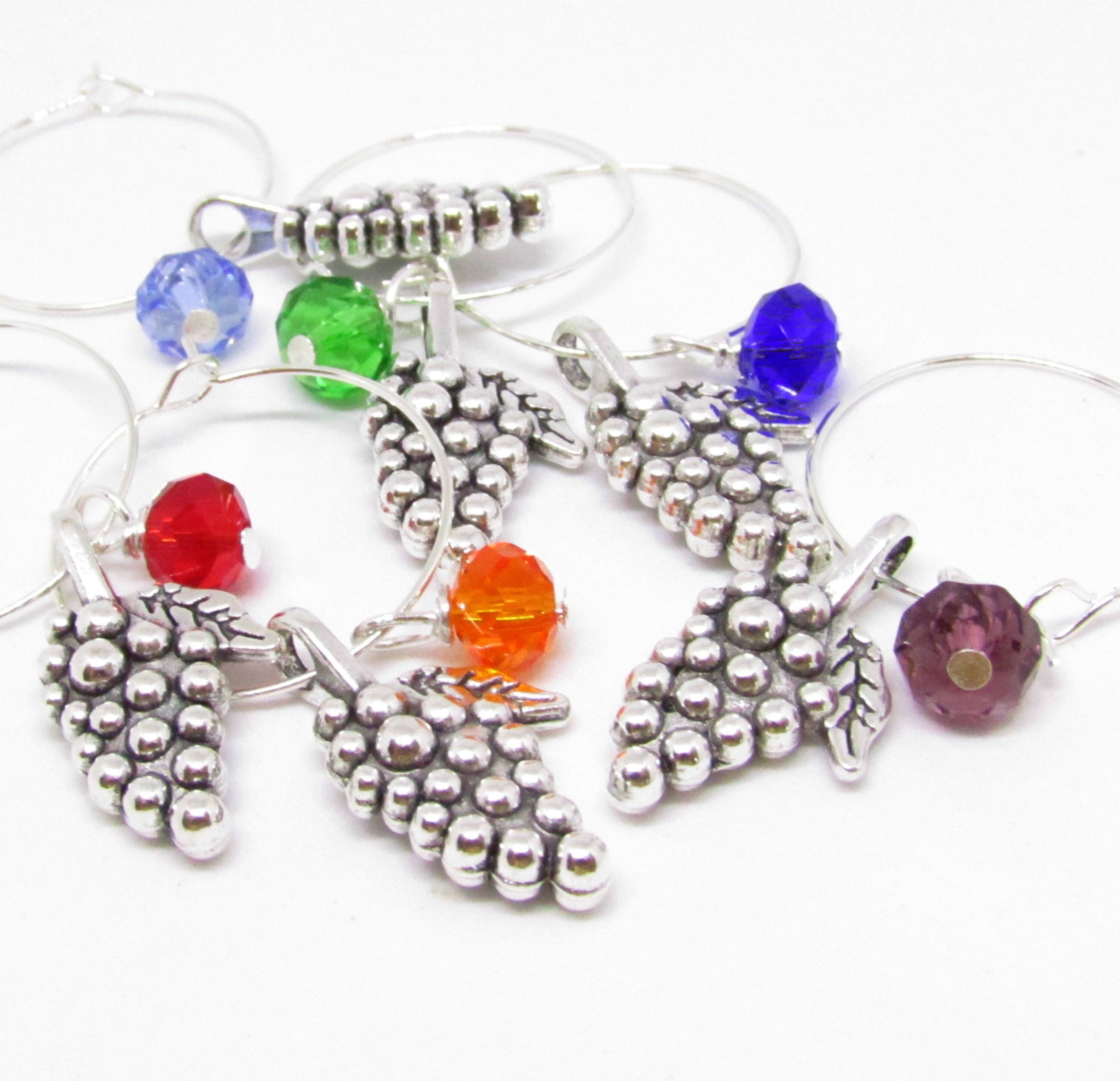Grape Charms for Wine Glass Wine Accessories Wine Glass | Etsy