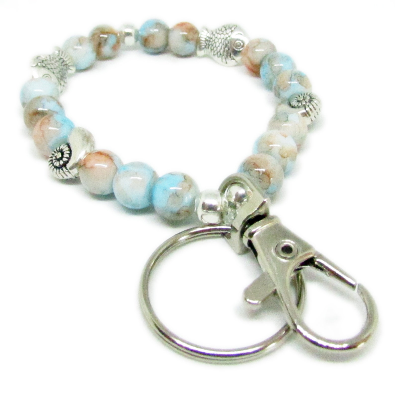 Keychain Bracelet Wrist Keychain Bracelet Keychain Wristlet Etsy