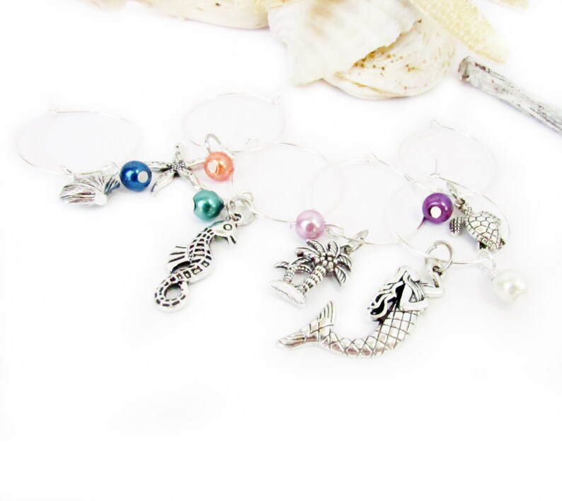 thumbnail image 2 of Avanti Tropical Wine Charms - Set Of 6 (New) 2 of 3