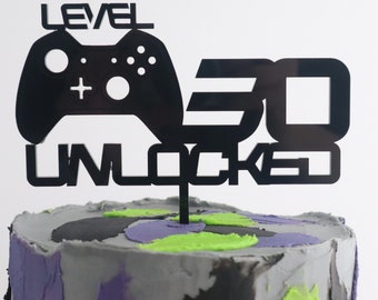 xbox cake topper etsy