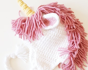 Unicorn Hat, Crochet Hat, Kids Winter hat, Animal Hat, Costume Hat, Cute Girls Hat, Halloween Hat, Fun Outfit, Character Hat, Girls Outfit