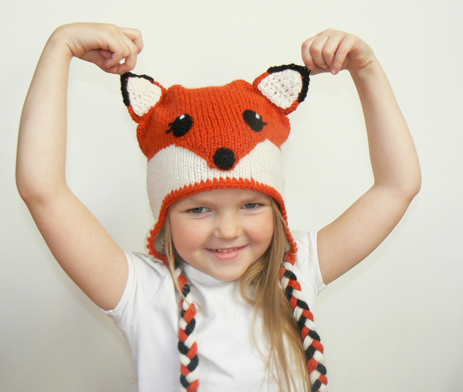 Fox Hat Animal Hat Baby Fox Hat Fox Costume Fox Beanie Etsy
