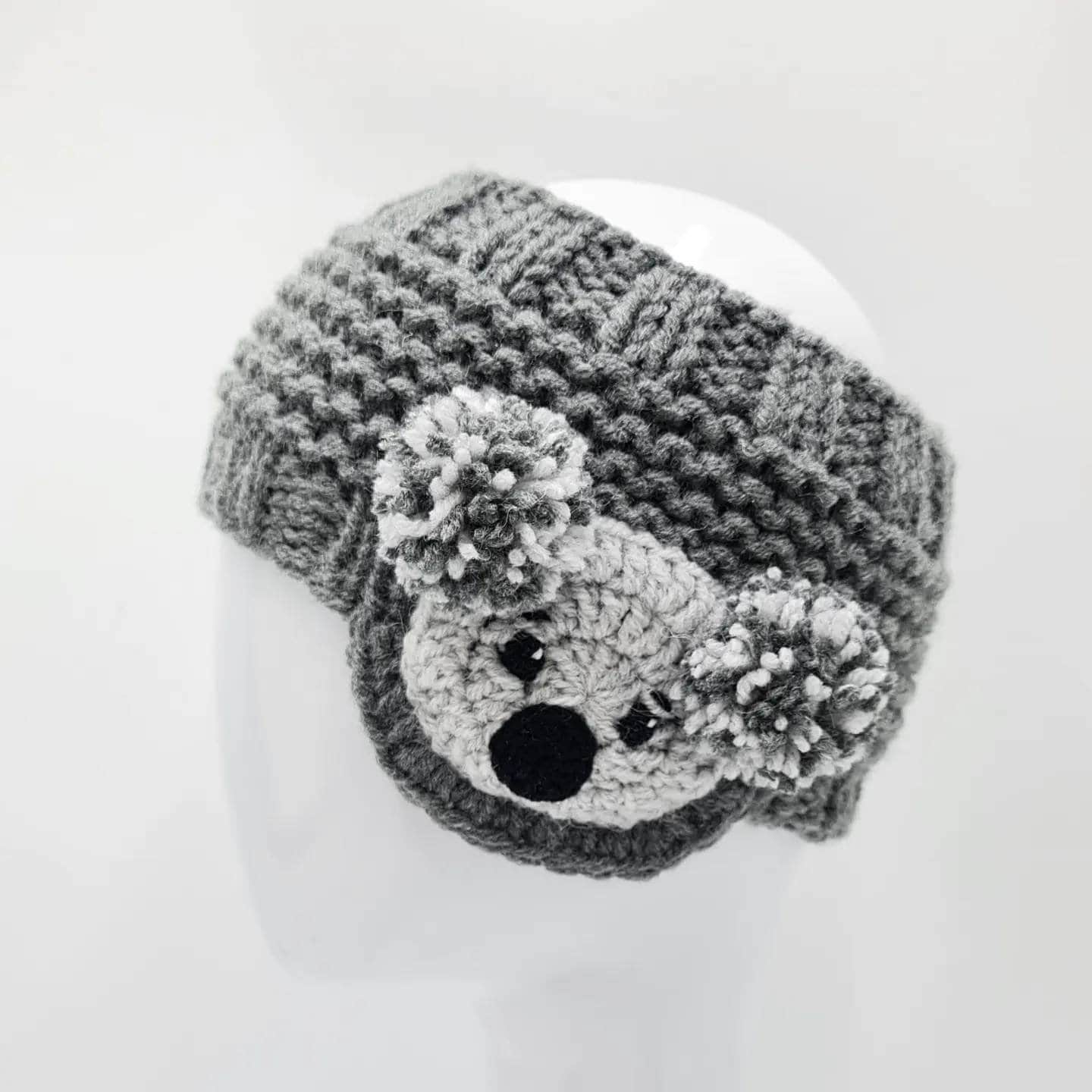 Diadema De Orejas De Koala – Accesorio Adorable De Poliéster – Perfecta Para Fiestas, Carnaval Y Disfraces – Para Niñas Y Mujeres