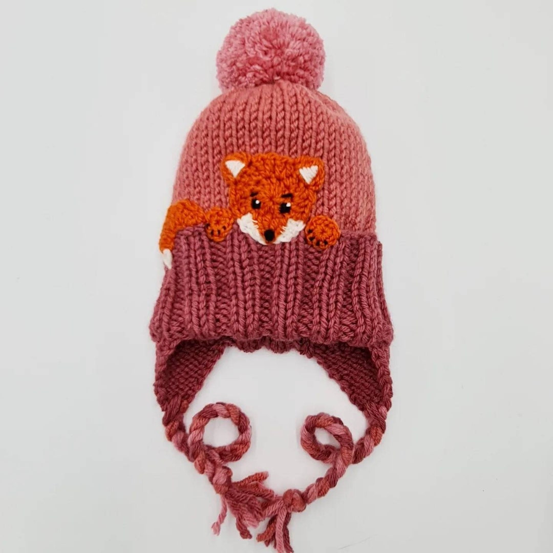 New nwt fox ? Pom Knit Beanie with Pom Pom FOX News Embroidered Pom Pom Beanie main image 4