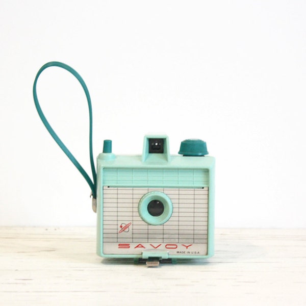 Mint Green Imperial Savoy Camera WORKING Vintage