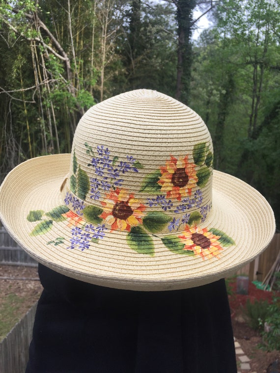 Hand Painted Bucket Hat | Etsy Australia