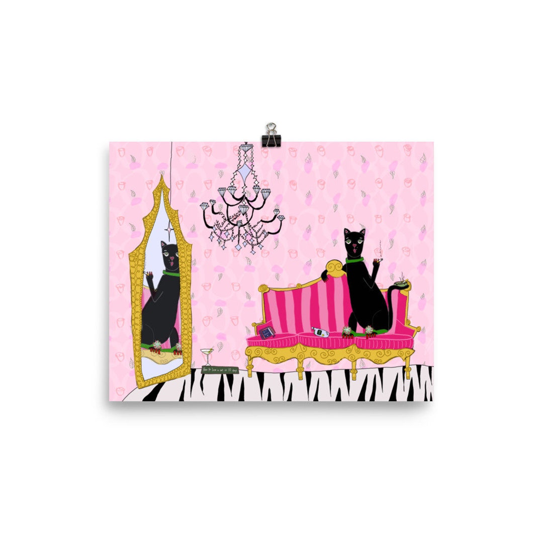 Petunias Pretty Penthouse Print - Etsy - Penthouse Print