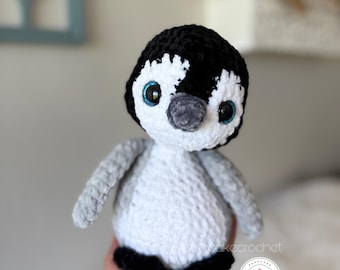 Crochet Penguin Pattern, Amigurumi Penguin Pattern, Crochet Penguin, Penguin Toy Pattern, Amigurumi Penguin, Crochet Animal Pattern, Penguin