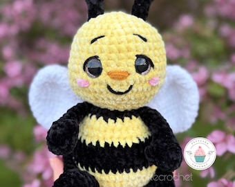 Amigurumi Bee, Amigurumi Bee Pattern, Crochet Bee, Bee Toy Pattern, Crochet Animal Pattern, Crochet Bee Pattern, Bumblebee, Crochet Bug