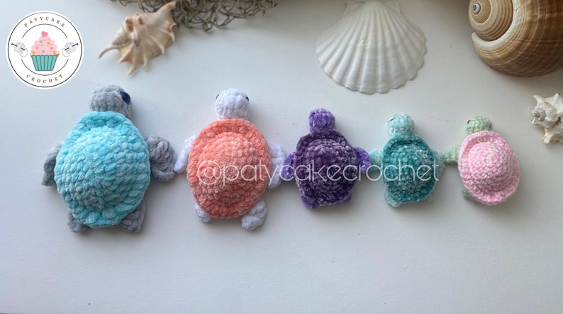 No Sew Crochet Sea Turtle Pattern: Amigurumi Toy (PDF Pattern) - Etsy