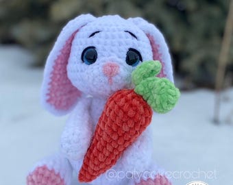 Amigurumi Rabbit Pattern, Crochet Rabbit, Rabbit Toy Pattern, Crochet Animal, Crochet Rabbit Pattern, Crochet Bunny, Amigurumi Bunny Pattern