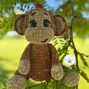 Amigurumi monkey pattern, Crochet monkey, Monkey toy pattern, Amigurumi Monkey, Crochet animal pattern, Crochet monkey pattern, Monkey