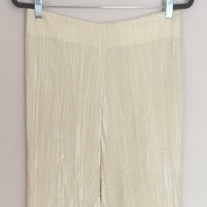 Crushed Velvet Wide Leg Pant
