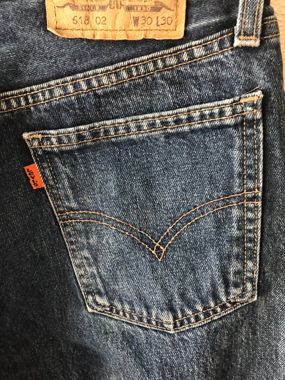 Vintage Levis 618 jeans 29x29.5 - image 5