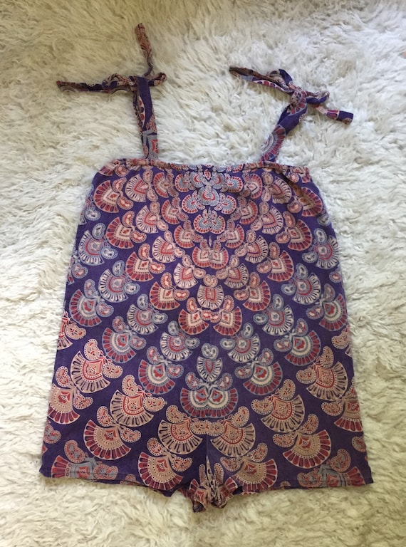 Vintage Indian Romper